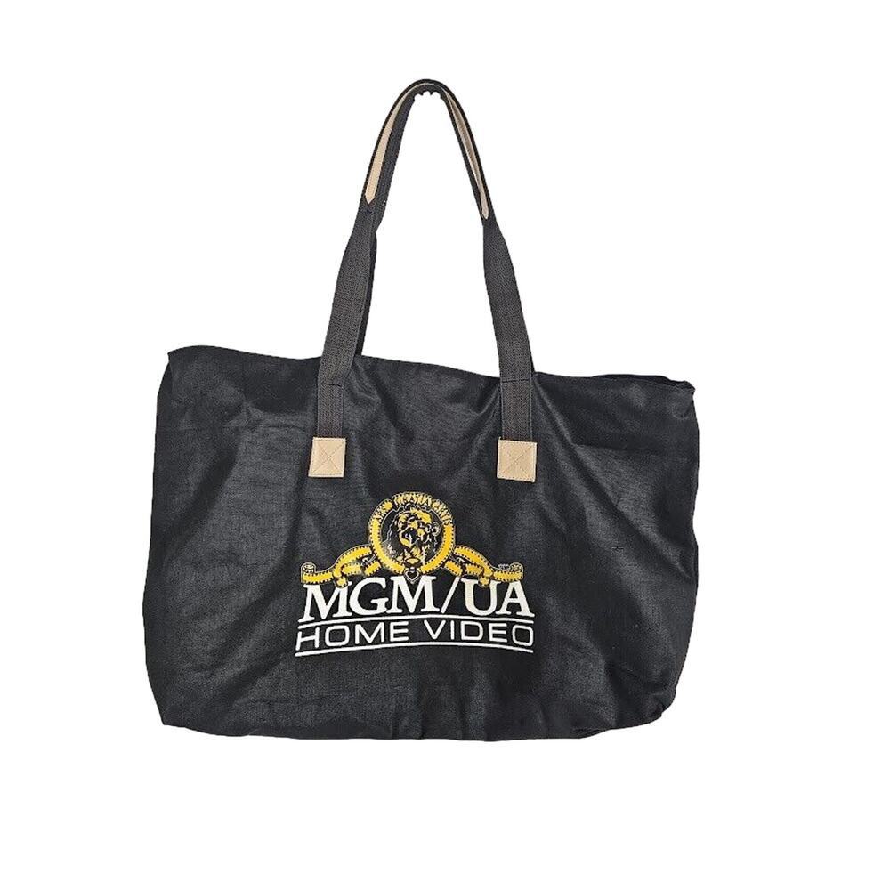 MGM / UA Home Video Tote Bag Black Lion Logo Blockbuster